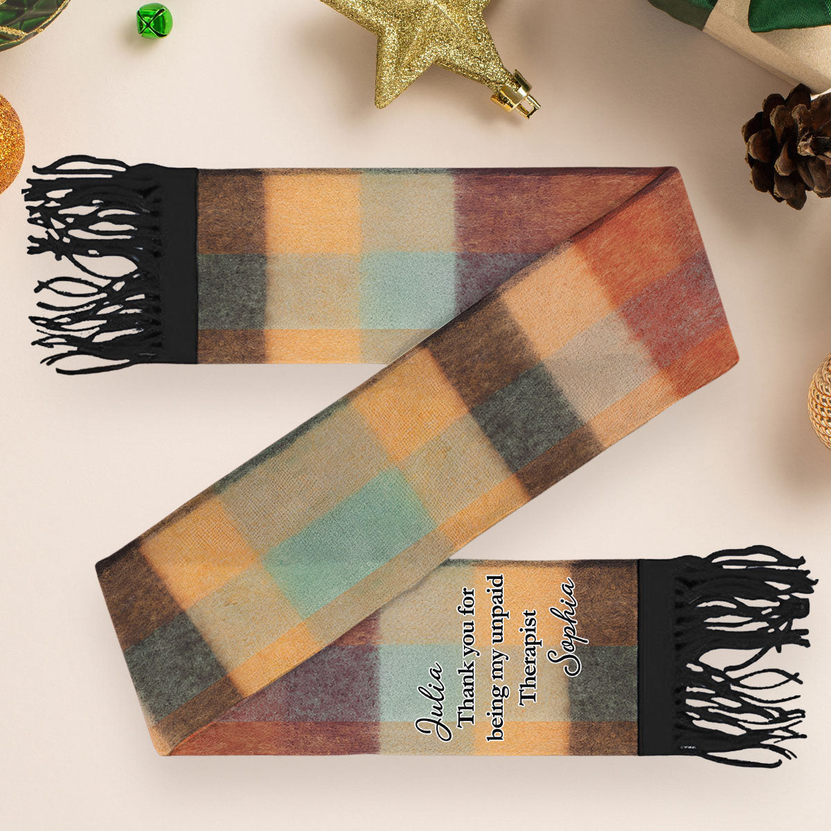 My Unpaid Therapist - Personalized Scarf