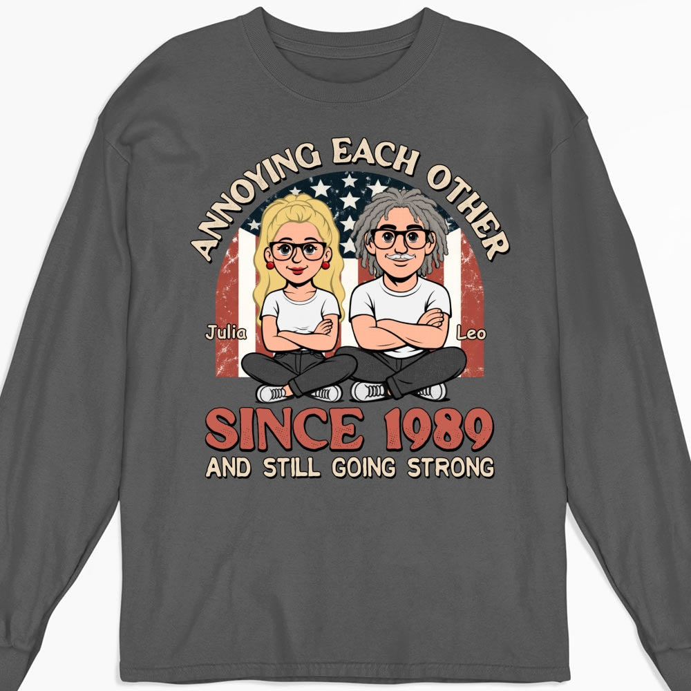 Custom Christmas Anniversary Keepsake Gifts For Husband • Love You Forever Freedom Ver - Personalized Shirt