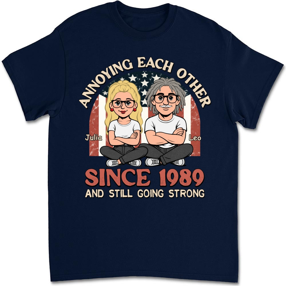 Custom Christmas Anniversary Keepsake Gifts For Husband • Love You Forever Freedom Ver - Personalized Shirt