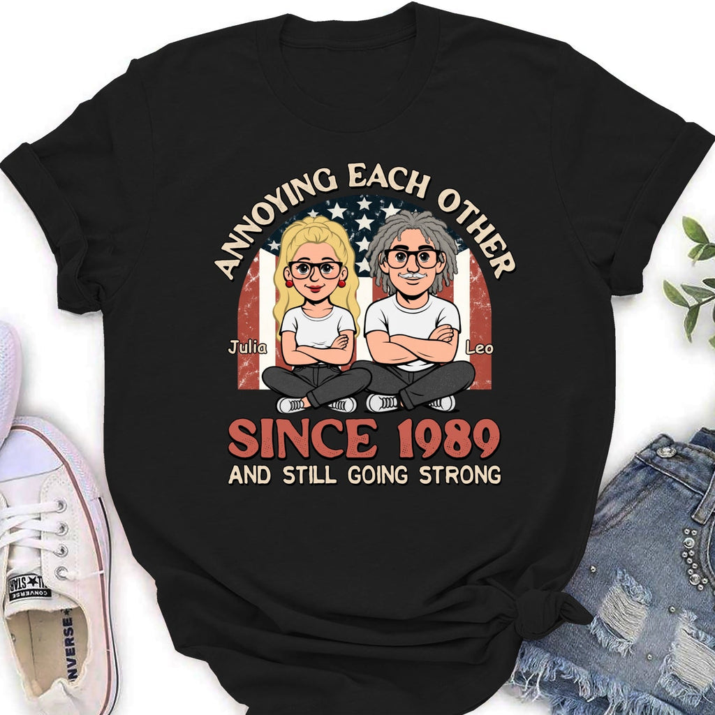 Custom Christmas Anniversary Keepsake Gifts For Husband • Love You Forever Freedom Ver - Personalized Shirt
