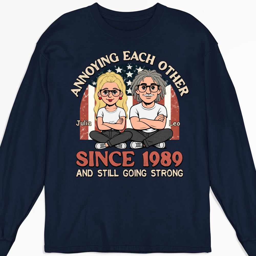 Custom Christmas Anniversary Keepsake Gifts For Husband • Love You Forever Freedom Ver - Personalized Shirt