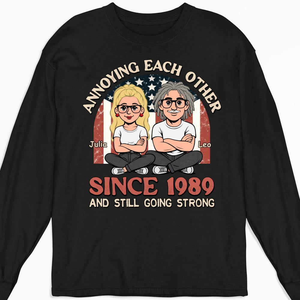 Custom Christmas Anniversary Keepsake Gifts For Husband • Love You Forever Freedom Ver - Personalized Shirt