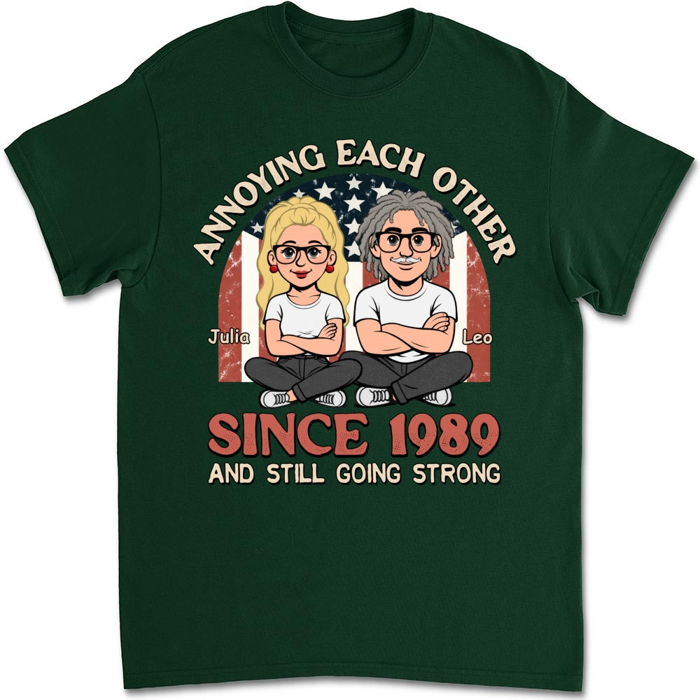Custom Christmas Anniversary Keepsake Gifts For Husband • Love You Forever Freedom Ver - Personalized Shirt