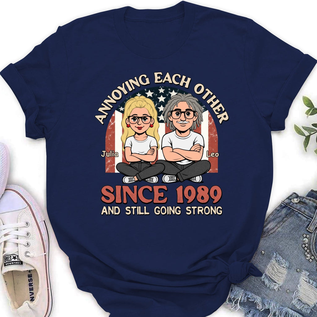 Custom Christmas Anniversary Keepsake Gifts For Husband • Love You Forever Freedom Ver - Personalized Shirt