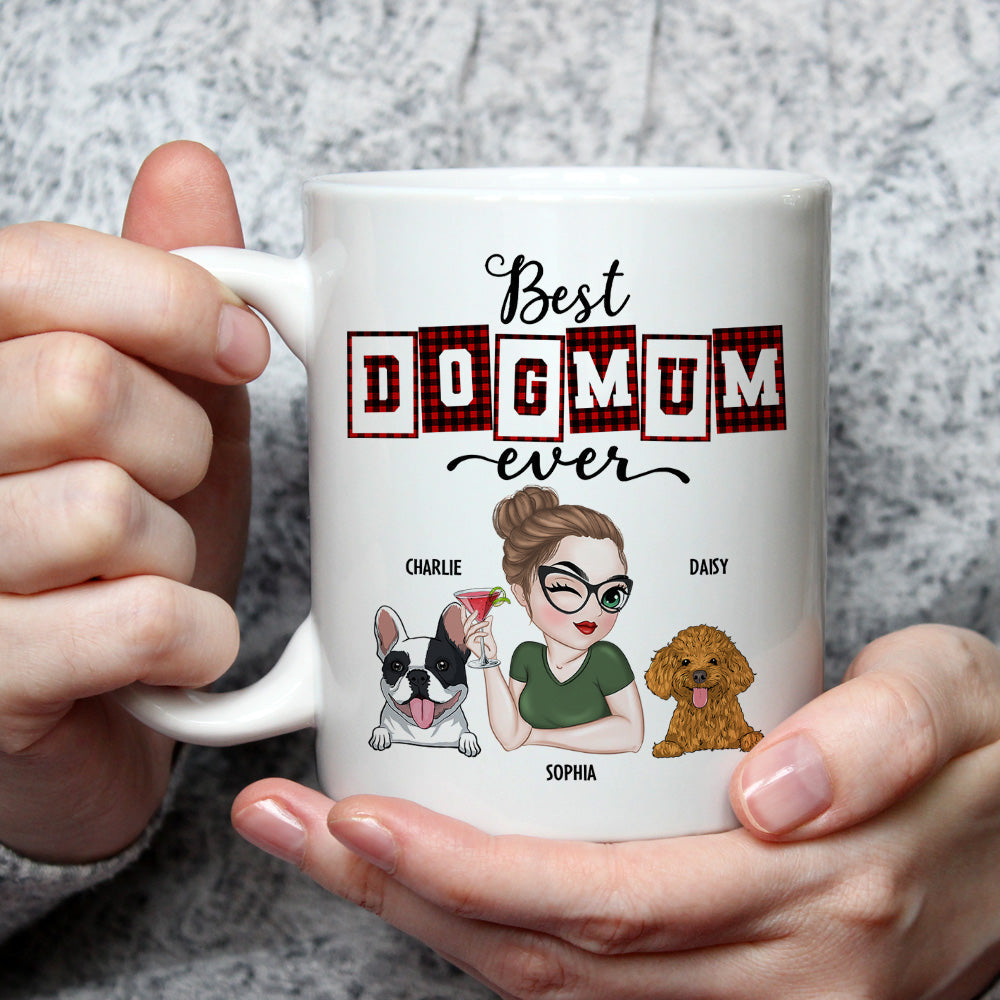 Custom Christmas & Birthday Keepsake Gift • Best Mom Dad Of The Year - Personalized Coffee Mug
