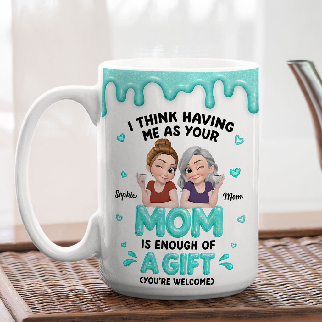Custom Christmas & Birthday Gift for Daughter • Forever My Girl - Personalized Coffee Mug