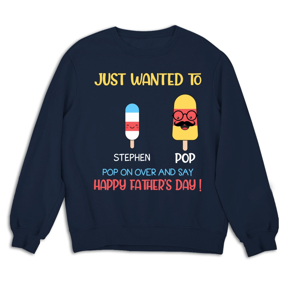 Custom Father's Day, Special Gift for Dad & Grandpa • You Are The Coolest Pop - Personalized Shirt