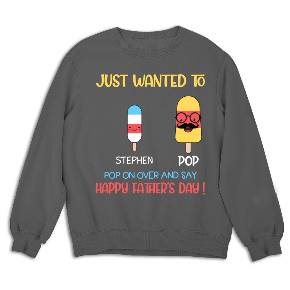 Custom Father's Day, Special Gift for Dad & Grandpa • You Are The Coolest Pop - Personalized Shirt