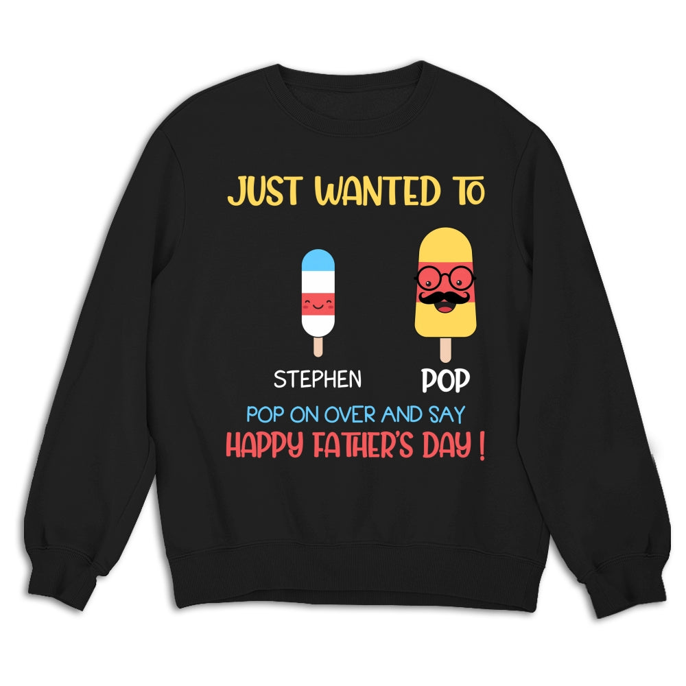 Custom Father's Day, Special Gift for Dad & Grandpa • You Are The Coolest Pop - Personalized Shirt