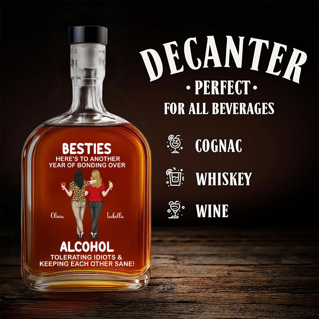Alcohol Tolerating - Personalized Spirits Decanter