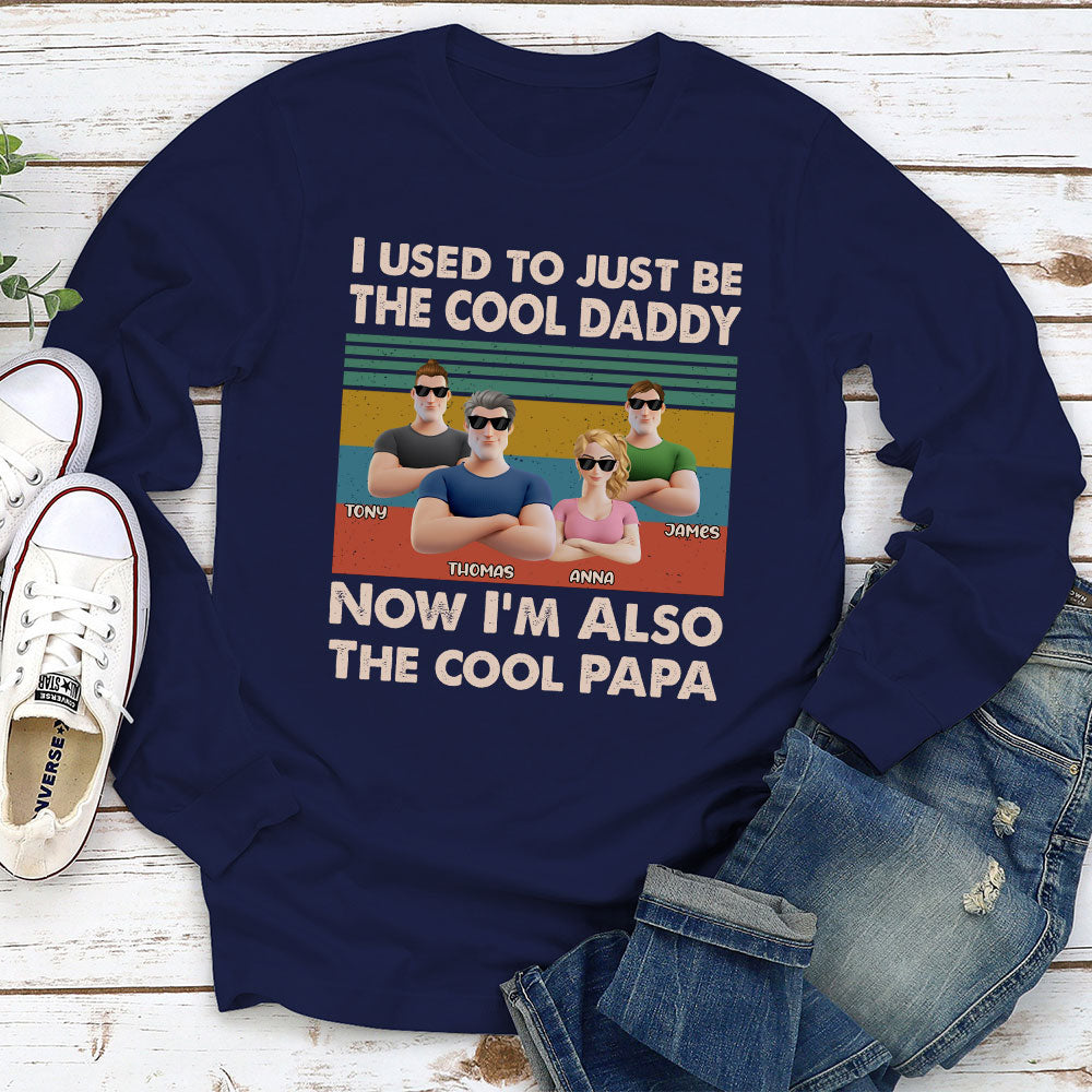Custom Father's Day, Special Gift for Dad & Grandpa • From Dad To Grandpa With Love - Personalized Shirt