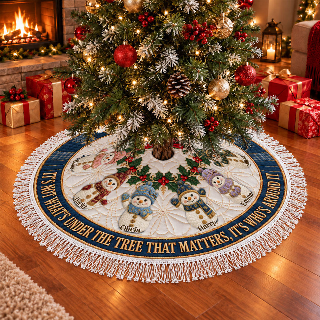 Together This Christmas - Personalized Tree Skirt