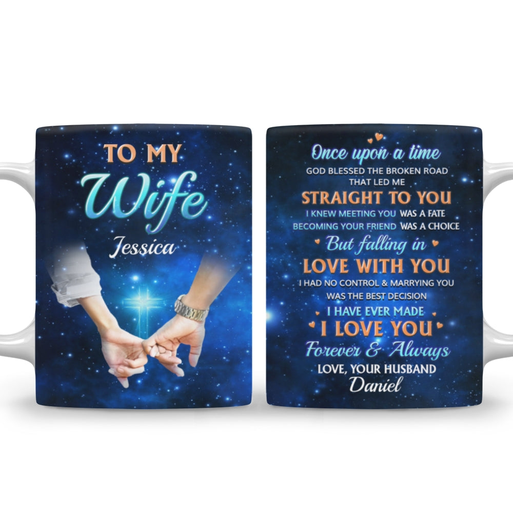 Custom Anniversary Keepsake Gifts For Couple • My Fate - Personalized Coffee Mug