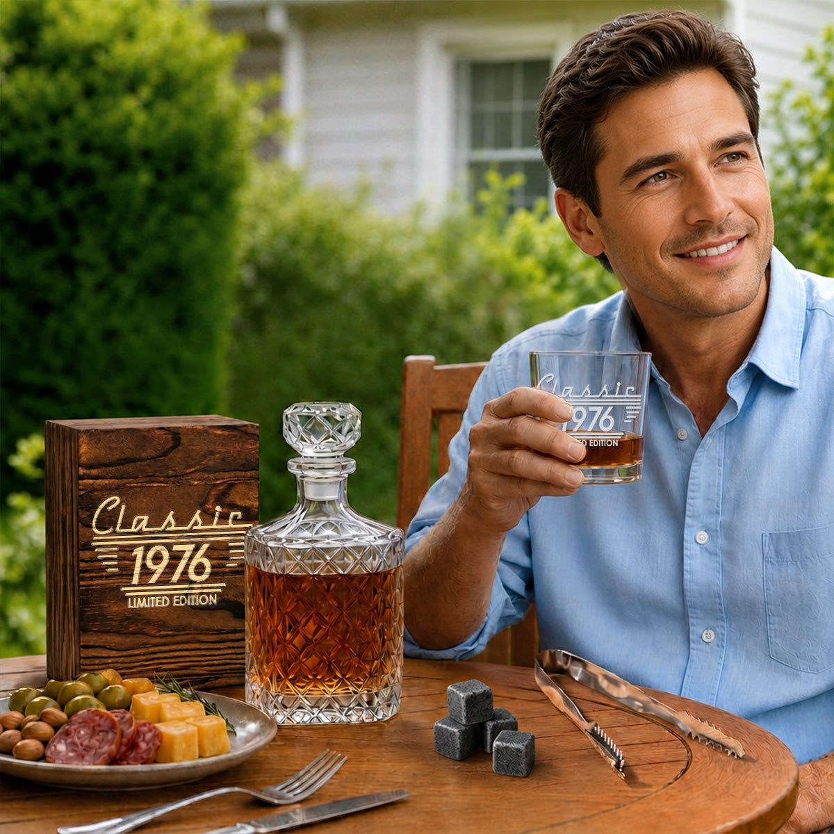 Classic Edition - Personalized Whiskey Glass Set