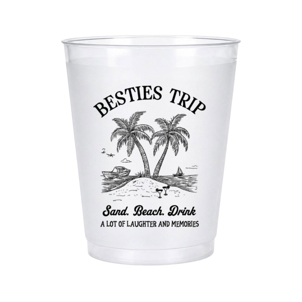 Friends Trip - Personalized Frosted Cup