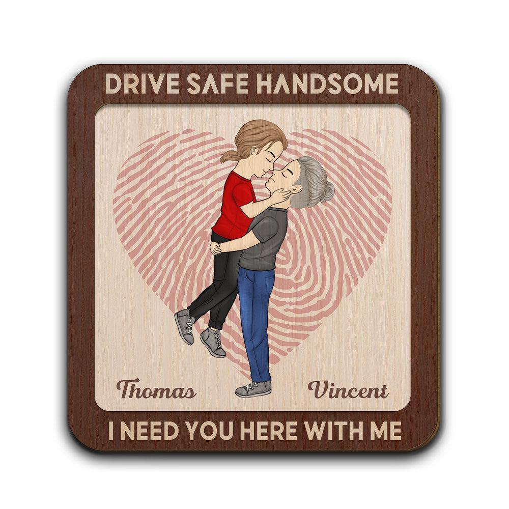 Drive Safe Sweetheart - Personalized Car Visor Clip
